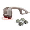 Homedics Percussion Pro Action Massager with Heat and Dual Pivoting Heads