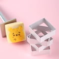 thumbnail image 3 of Aluminumalloy Biscuit cutters cooking tool Fondant Mold Cake Decorating Clay Resin sugar Candy Press Stamp Molds Cookie Tools (11pcs Square), 3 of 7