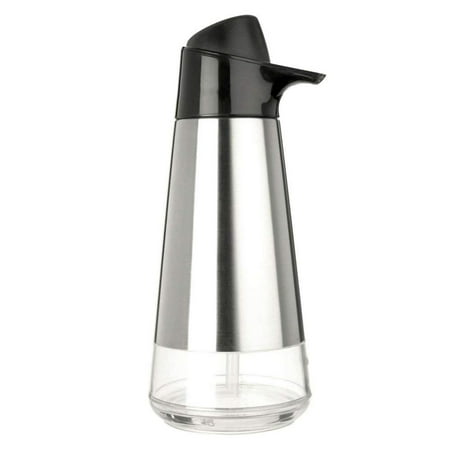 OXO Good Grips 15 Oz Stainless Steel Easy Press Hand Dish Soap Lotion Dispenser