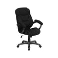 thumbnail image 3 of Pemberly Row Contemporary High Back Upholstered Office Chair in Black, 3 of 8