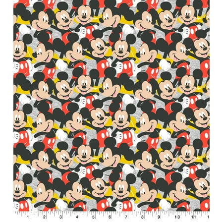 UPC: 0887816366441 | Disney Mickey Mouse Stylin Cotton Fabric