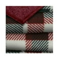 thumbnail image 2 of Sunbeam Microplush Electric Heated Throw Blanket Allister Plaid Garnet, 2 of 3