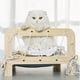 thumbnail image 5 of Solid Wood Cat Bed Pet Bed Hammock Four Seasons Universal Wooden Small Bed ShopWise Round, 5 of 11