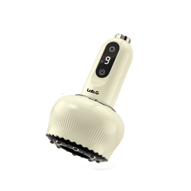 Masajeador Portátil Eléctricos Pistola De Masajeadora Cuerpo Lab.G Beige