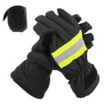 thumbnail image 2 of Sonew Flame Retardant Firefighting Gloves Heat‑Resistant Waterproof Breathable Firefighter Hand Protection Cover Black and Yellow,Firefighter Hand Protection,Anti‑Static Gloves, 2 of 10