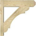 thumbnail image 3 of Ekena Millwork 6"W x 22"D x 22"H Olympic Rough Sawn Craftsman Outlooker, Douglas Fir, 3 of 4
