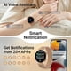 thumbnail image 4 of Reloj inteligente Fitpolo AR-01 1.3" AMOLED para mujer dorado, 4 of 9