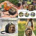 thumbnail image 6 of Bulopur Cute Kids 17 Inch Backpack Set, 4 Piece Highland Cow Print School Bookbag with Lunch Box, Water Bottle Holder and Pencil Case for Elementary, 6 of 8