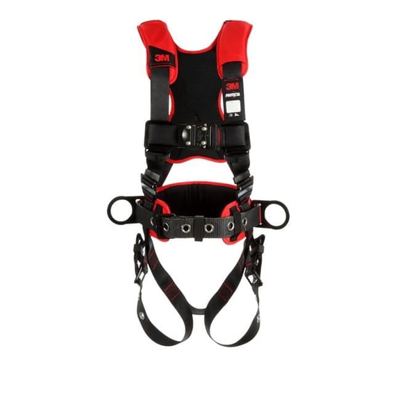 Protecta(R) Full Body Harness, XL, 420 lb., Quick-Connect Chest/ Tongue Leg Straps