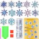 thumbnail image 2 of Refrigerador con imanes Cgtredaw Mosaico Diamantes 12 Uds Coche copo Nieve, 2 of 9
