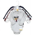 thumbnail image 2 of Hudson Baby Cotton Long-Sleeve Bodysuits, 5-Pack, Newborn- 24 Months, 2 of 7