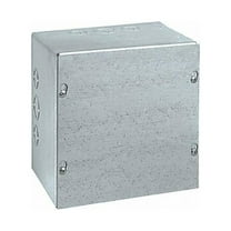Wiegmann Enclosure,Mtllc,10In.Hx10In.Wx6In.D SC101006GNK