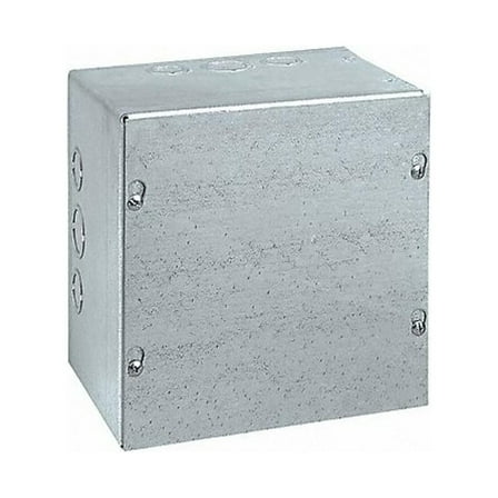Wiegmann Enclosure,Mtllc,10In.Hx10In.Wx6In.D SC101006GNK