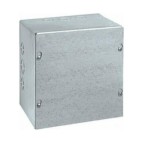 Wiegmann Enclosure,Mtllc,10In.Hx10In.Wx6In.D SC101006GNK