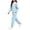 Sky Blue, variant on Cethrio Girls Winter Outfit Sets, 2 Piece Long Sleeve Casual Fleece-lined Girls' Clothing Sets Size 10-12 Pink