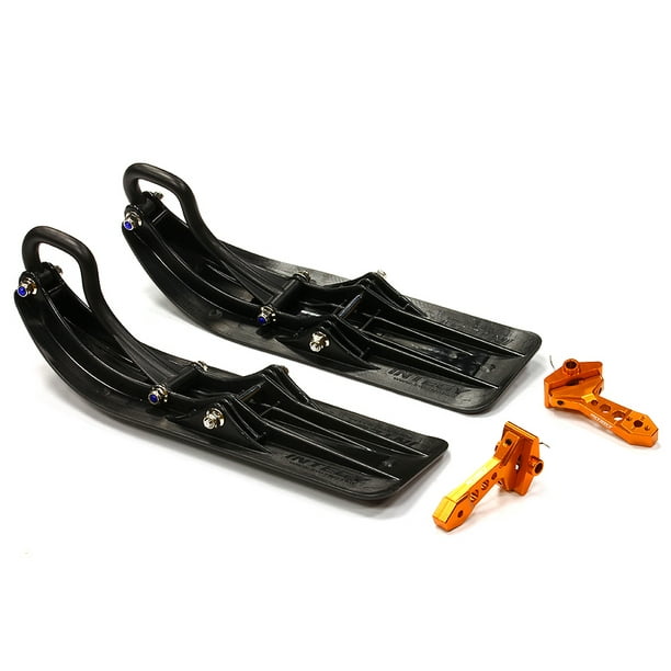 Integy RC Toy Model Hop-ups T8631ORANGE Front Sled Attachment Set for Traxxas 1/10 Stamped 4X4