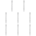 thumbnail image 2 of JShteea Vajilla Palillos Acero Inoxidable Palitos Comida Antideslizantes (plateados) 8 Pares, 2 of 7