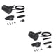 thumbnail image 2 of Sidaley Doble USB Teléfono negro Cargadores de plástico Twin Iris Alta resistencia a baja temperatura Parte Motocicletas SUV Barcos 2piezas, 2 of 6