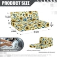 thumbnail image 6 of XYZCANDO Sunflower Camper Cushion Slipcover Non-Slip, Suitable for RV Loveseat, RV Booth Seat Covers, for Booth Seats RV Dinette Seat, 6 of 7
