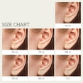 thumbnail image 5 of Gilded 1/3 CTW Lab-Grown Diamond 10KT Yellow Gold Stud Earrings for Women, Round Cut, Hypoallergenic Fine Gold Jewelry - SI1 Clarity F Color, 5 of 7