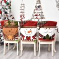 thumbnail image 1 of Fundas para sillas KAIYANG Navidad muñeco de nieve 3 unidades, 1 of 5