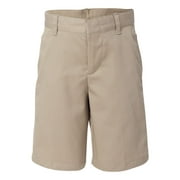 French Toast H9200 Boy's Flat Front Shorts - Khaki - 7