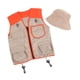 thumbnail image 3 of Chaleco y sombrero de explorador para niños, conjunto de chaleco y sombrero de disfraz, conjunto de exploración al aire libre para niños de 3 a 12 año, 3 of 8