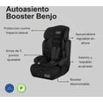 thumbnail image 3 of Autoasiento Booster 9kg A 36kg Modelo Negro, 3 of 4
