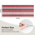thumbnail image 5 of Red Christmas Folk Pattern Kitchen Rug Mat,Kitchen Runner Rugs Non Skid Washable,Decorative Kitchen Floor Mats for Kitchen,Sink,Laundry,17"X47", 5 of 5