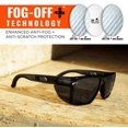 thumbnail image 4 of Gafas de Seguridad Ergodyne Skullerz SIXTEN con Protección Lateral, Antiempañante y Lentes Polarizadas, 4 of 9