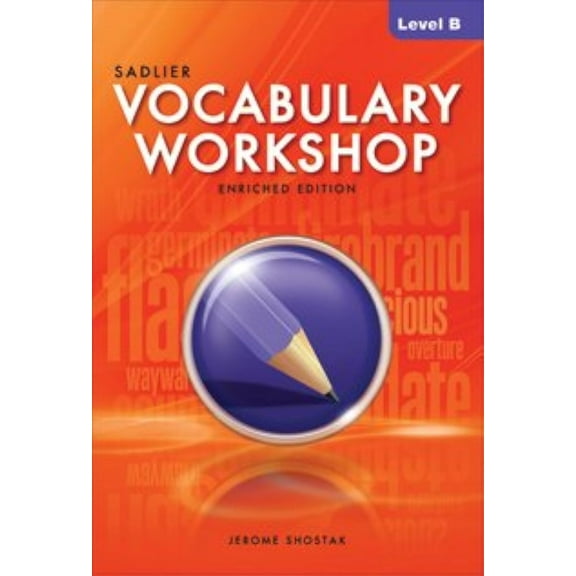 Pre-Owned Vocabulary Workshop Level B 9780821580073 0821580078 -