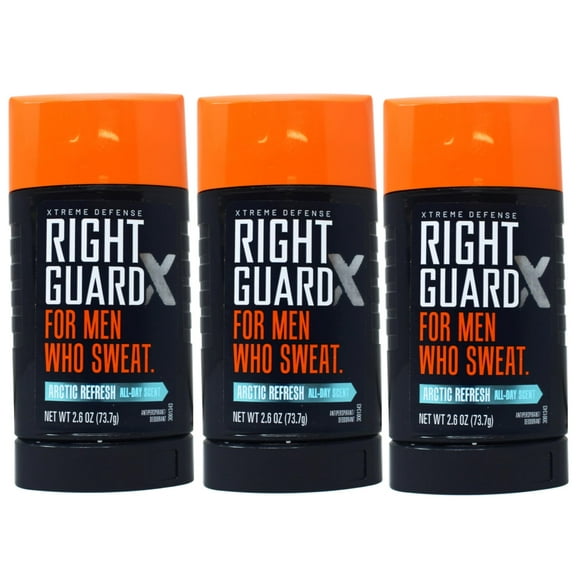 Desodorante antitranspirante Right Guard Xtreme Defense 77 ml (paquete de 3)