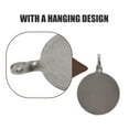 thumbnail image 3 of PAMINGONO 6 Pcs Cibles Rondes Gris Foncé pour Entraînement en Extérieur, 3 of 8