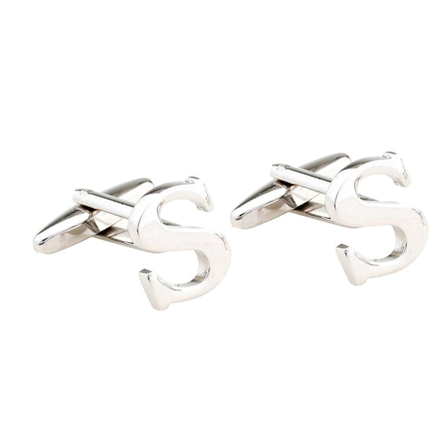 Par de gemelos de camisa para hombre, gemelos de boda, gemelos, gemelos de tón, accesorios para hombres Zulema Carta para hombre CuffLinks