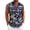 Wine, variant on LTTVQM Hawaiian Shirts for Men 2026 Summer Beach Sleeveless Button Down Shirts Casual Loose Tropical Print Tee Vacation Clothes Vermilion 2XL
