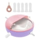 thumbnail image 3 of Comedero para perros y gatos, cuenco para recién nacidos, suministros portátiles para beber para mascotas Rosa, 3 of 9