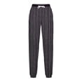 thumbnail image 5 of Cinch Bottom Sweatpants Baggy High Waist Stripe Joggers with Pockets Workout Gym Athletic Lounge Trousers, 5 of 5