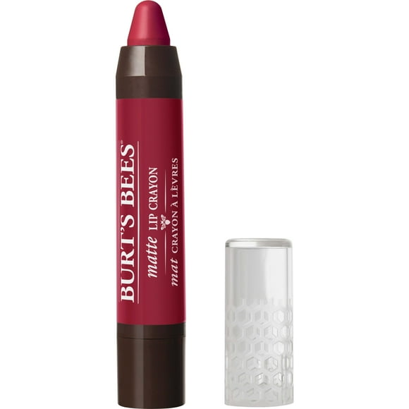 Burt's Bees 100% Natural Moisturizing Matte Lip Crayon, Napa Vineyard - 1 Crayon