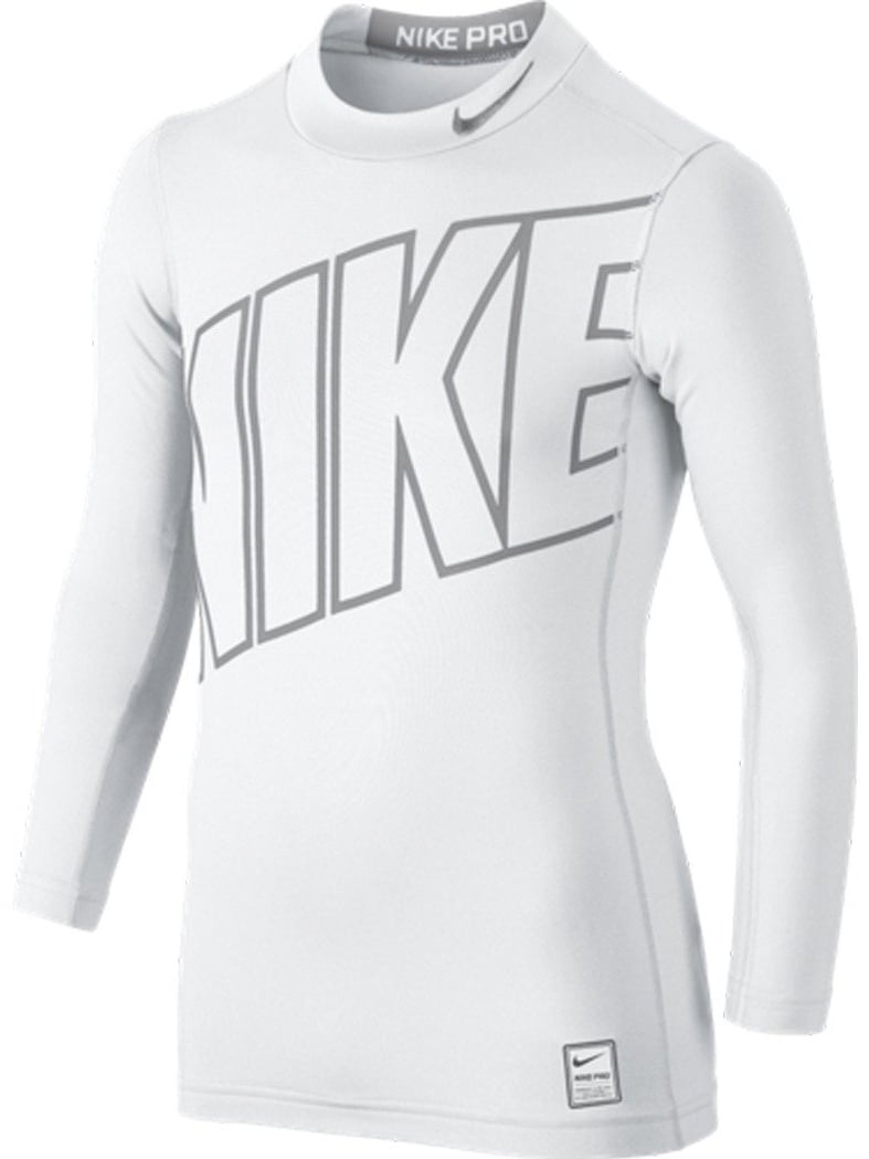 Download Nike - Nike Boys Hyperwarm Compression Mock Training Shirt ...