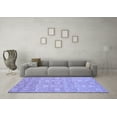 thumbnail image 3 of Ahgly Company Indoor Rectangle Oriental Blue Modern Area Rugs, 2' x 5', 3 of 4