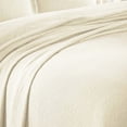 thumbnail image 2 of Superior Fleur De Lis Cotton Decorative Bedspread and Sham Set, King, Ivory, 2 of 9