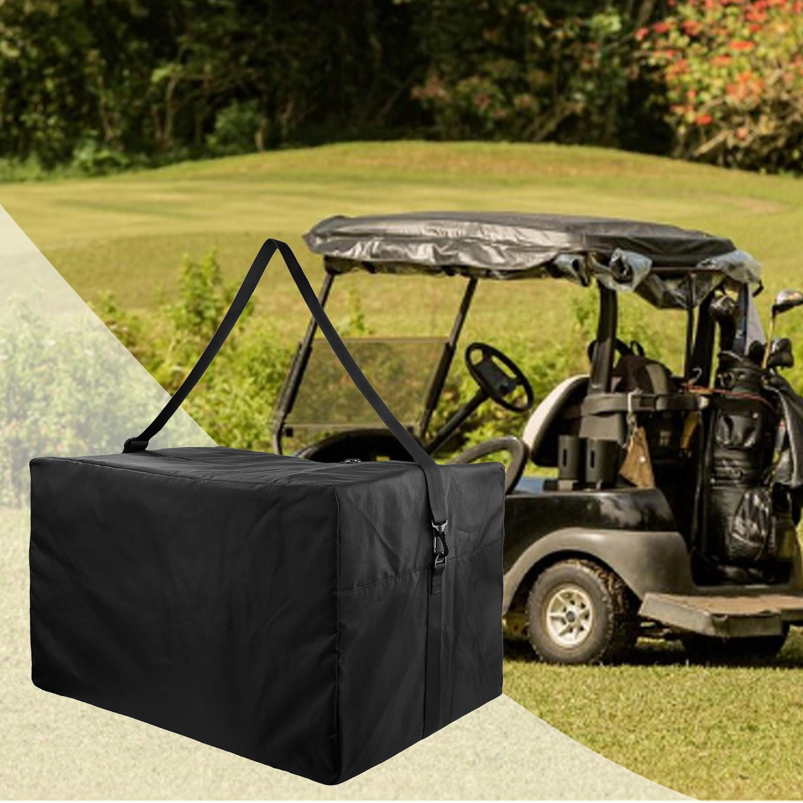 DimyFew Golf Cart Bag, Golf Cart Storage Bag, Travel Protector, Adjustable, Lightweight,