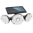 thumbnail image 1 of Lámpara solar para exteriores, luz solar para exteriores con 70 LED y sensor de movimiento, resistente al agua IP65, luz solar de pared giratoria de 360 grados para balcones de jardín, 1 of 5