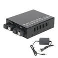 thumbnail image 2 of Ethernet Switch Converter, Single Mode Fiber 1.25Gbps LED Indicator Fiber Ethernet Transceiver, RJ45 Port, 1000 Base SX, Plug and Play,  Metal Casing, for Networking, 2 of 7