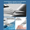 thumbnail image 5 of Nail Clippers, Beak Pliers, Toenail & Thick Nail Clipper, Portable Wide Jaw Opening Clipper, Heavy Duty Household Pointed Nose Foot Trimming Tools, 5 of 6