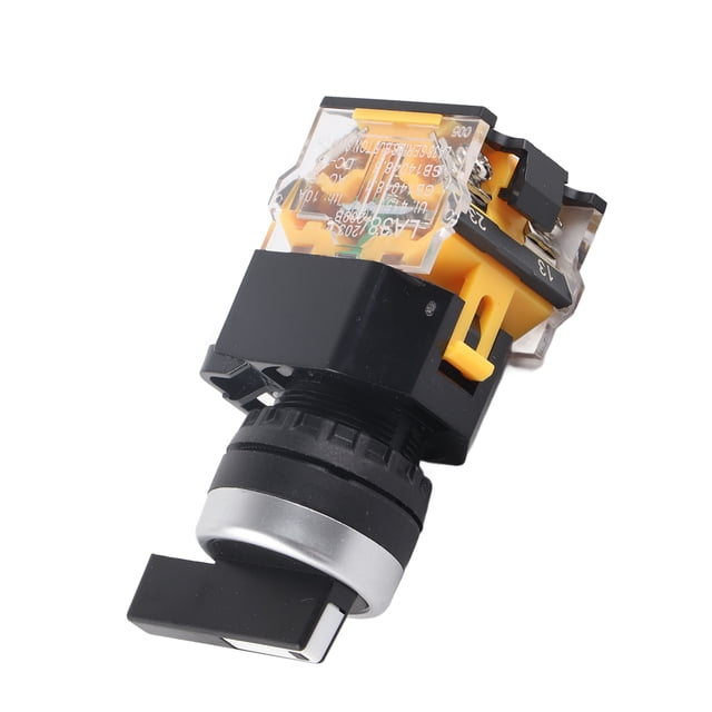 3 Position Auto Reset Selector Switch Long Handle LA38 20BX33 22mm ...