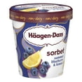 thumbnail image 5 of Haagen-Dazs Summer Blueberry and Lemon Sorbet, 14 fl oz, 5 of 11