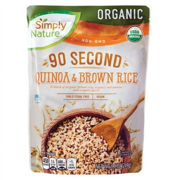 Organic 90 Second Quinoa and Brown Rice, 8.8 oz- Pack of 5