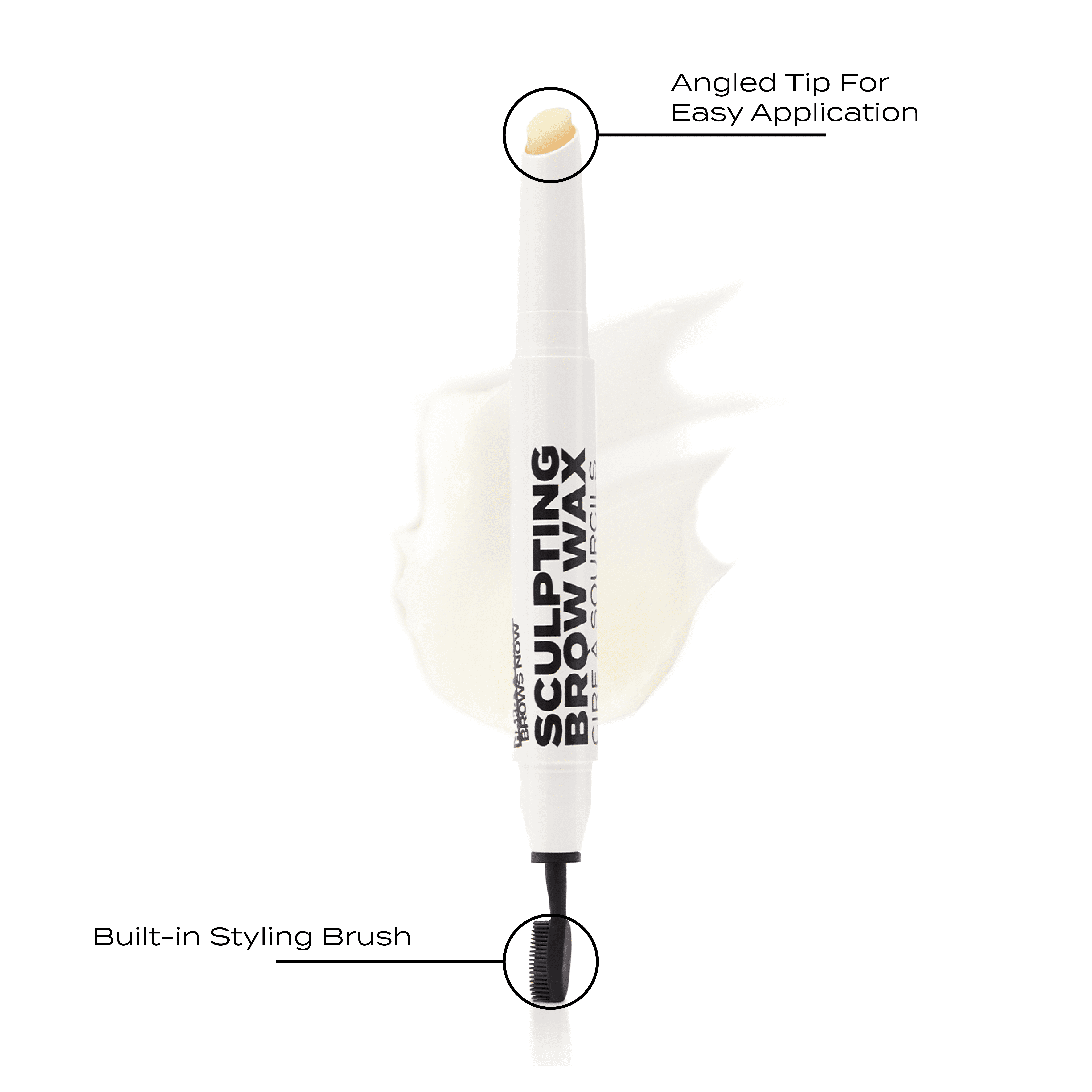 Hard Candy, Brows Now, Sculpting Brow Wax, Clear, .035 oz