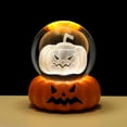 thumbnail image 2 of Halloween Lamp 3D Engraved Pumpkin Base Night Light Decor With /Witch/Cemetery Scene For Halloween Home & Desktop Decoration, 2 of 4